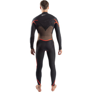2025 Gul Mens Response FX 5/4mm GBS Chest Zip Wetsuit RE1242-C1 - Black / Contour Camo